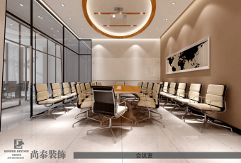 辦公室裝修風(fēng)格不要太夸張，盡量選擇簡約時尚