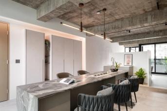 礦物涂料和沐薰漆入設(shè)計(jì)，綠裝修把老宅改造成現(xiàn)代風(fēng)辦公室 