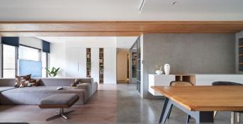 雙倍延展平面大視野！現(xiàn)代風(fēng)居家同時(shí)也是私人辦公室 