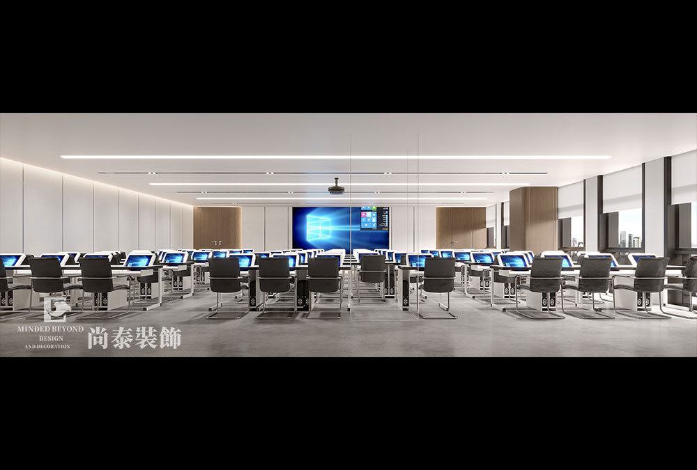 寫字樓裝修:深圳羅湖智豐大廈1700平米管理咨詢公司辦公室設(shè)計