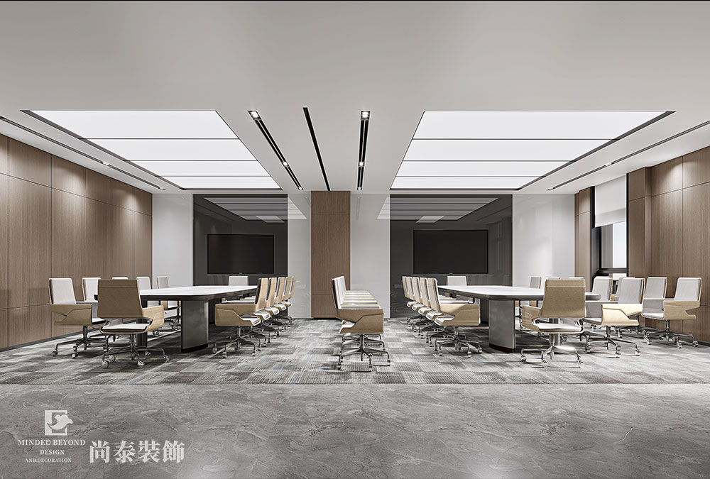 寫字樓裝修:深圳羅湖智豐大廈1700平米管理咨詢公司辦公室設(shè)計