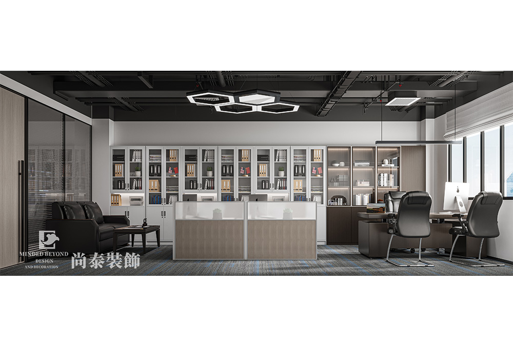 辦公樓裝修:600平米深圳智能穿戴科技公司辦公室設(shè)計(jì)裝修