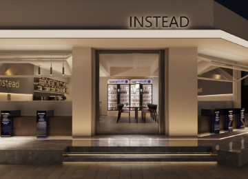 深圳福田店面設(shè)計(jì):60平米咖啡店裝修設(shè)計(jì)案例