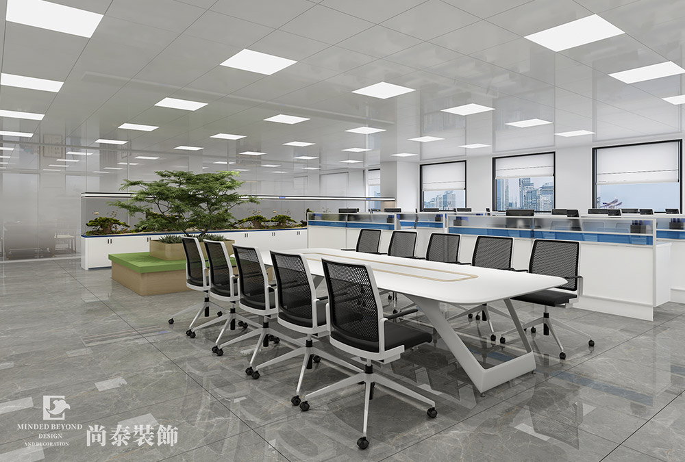 深圳辦公室設(shè)計(jì)：盛薈紅星創(chuàng)智廣場(chǎng)900平米電子產(chǎn)品公司寫(xiě)字樓辦公室裝修設(shè)計(jì)