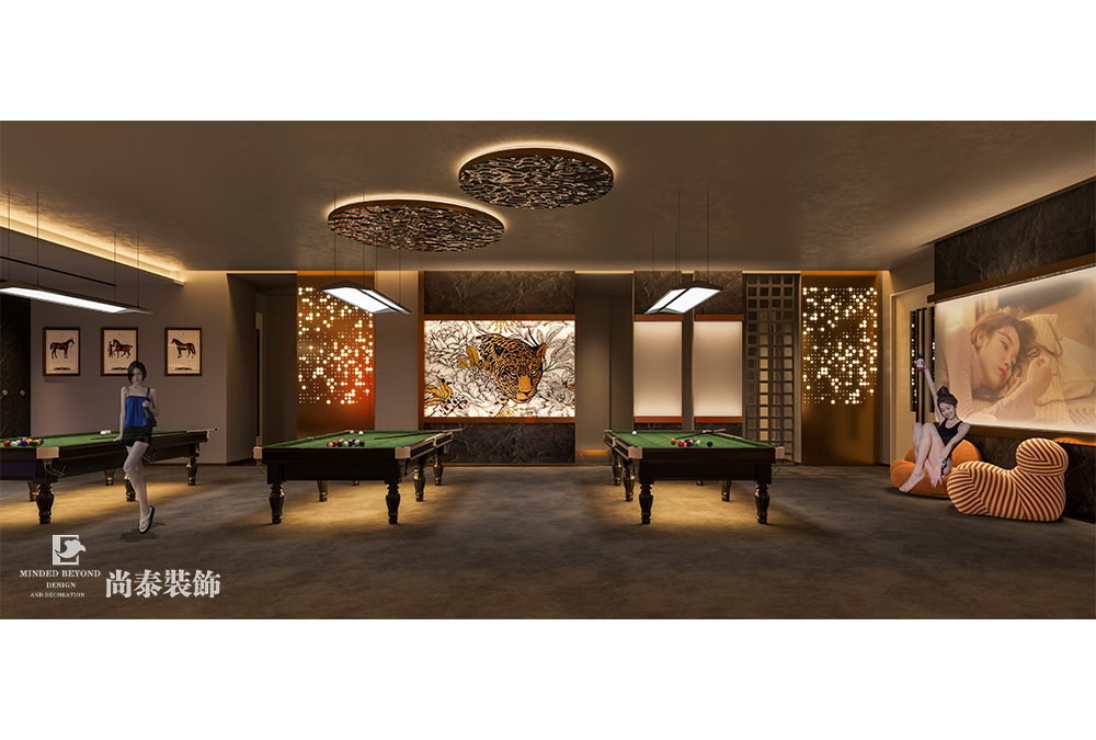 小酒吧設(shè)計(jì),臺(tái)球廳設(shè)計(jì)