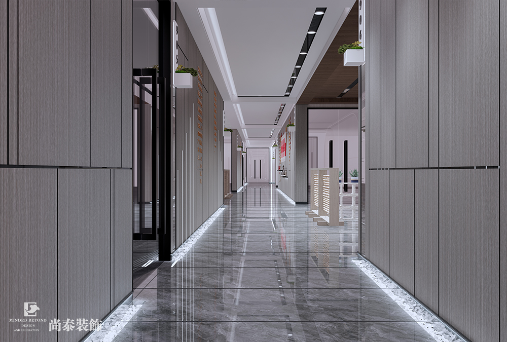 共享辦公室設(shè)計(jì)：惠州2000平米辦公樓共享辦公室裝修設(shè)計(jì)案例