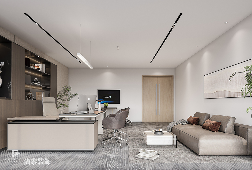 辦公室裝修設(shè)計(jì):1200平米智能科技公司深圳寫(xiě)字樓辦公室裝修設(shè)計(jì)案例