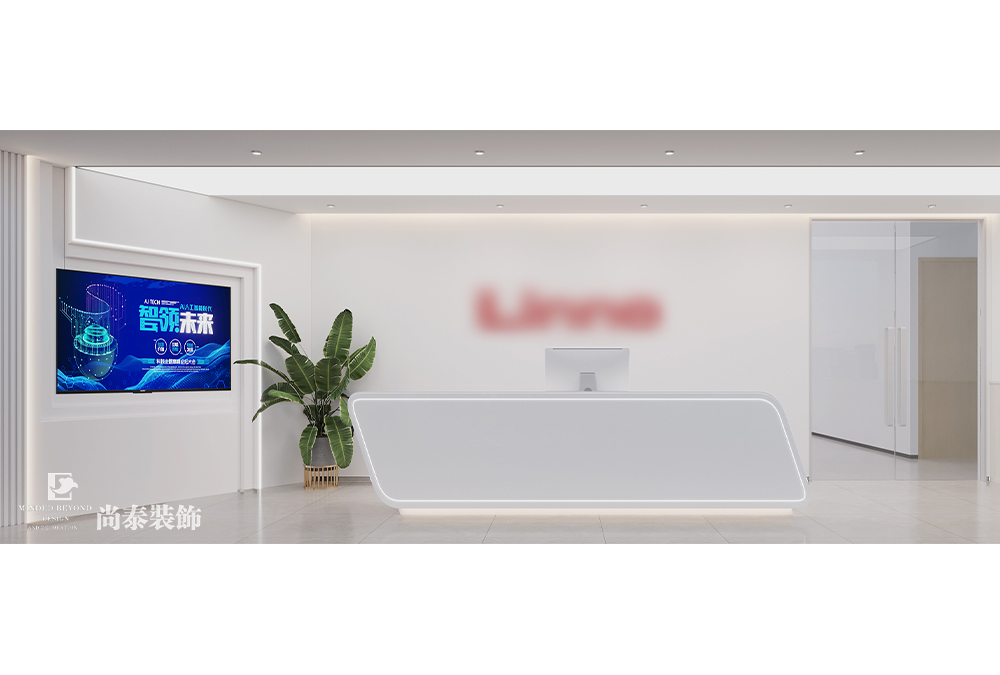 辦公室設(shè)計(jì)：深圳汽車用品公司萬融大廈700平米辦公室裝修設(shè)計(jì)案例