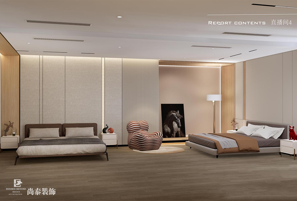 深圳龍崗仁恒夢公園寫字樓1200平米辦公室裝修設(shè)計案例