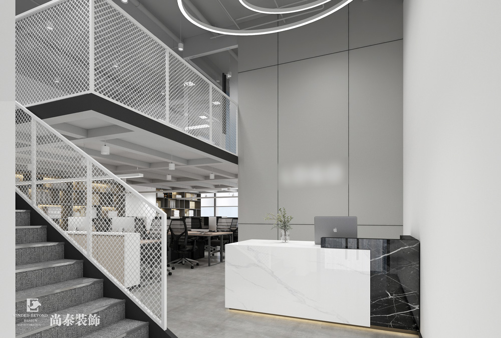 深圳南山方大城寫字樓700平米科技公司辦公室裝修設(shè)計(jì)案例