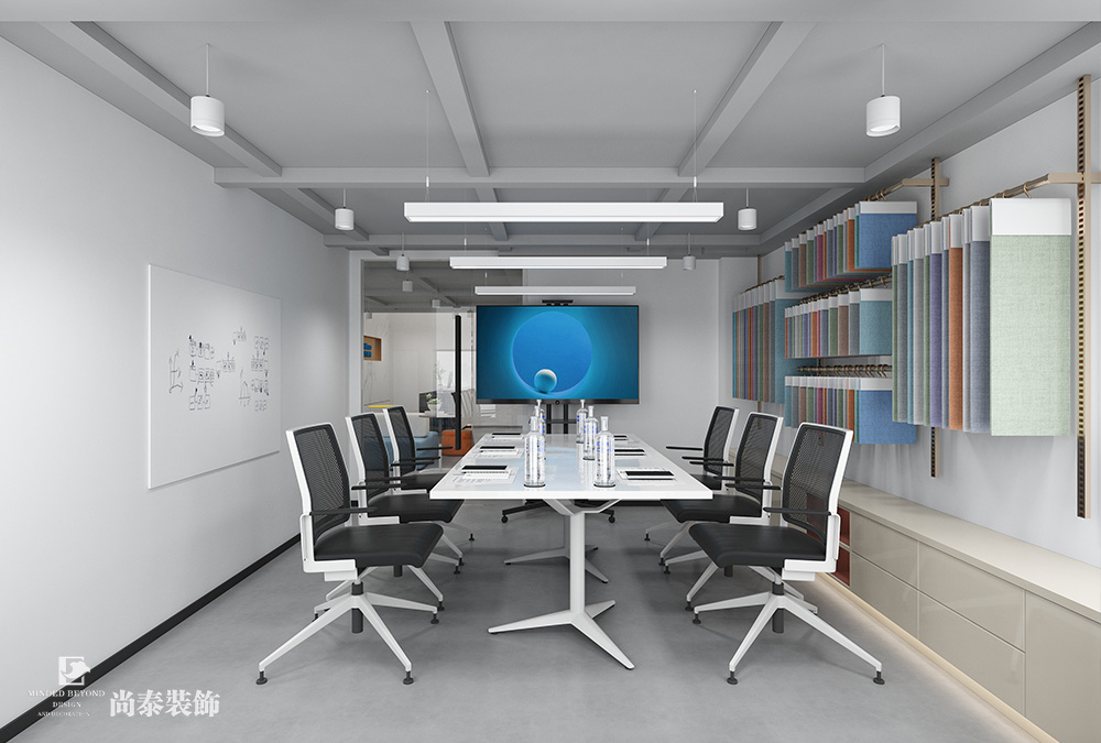 深圳南山方大城寫字樓700平米科技公司辦公室裝修設(shè)計(jì)案例