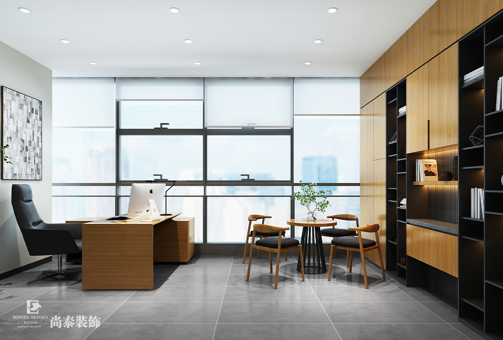 深圳南山智谷200平米電子電商公司寫字樓辦公室裝修設(shè)計案例