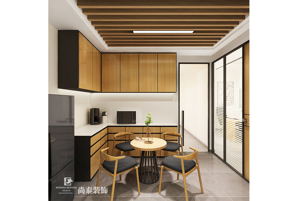 深圳南山智谷200平米電子電商公司寫字樓辦公室裝修設(shè)計案例