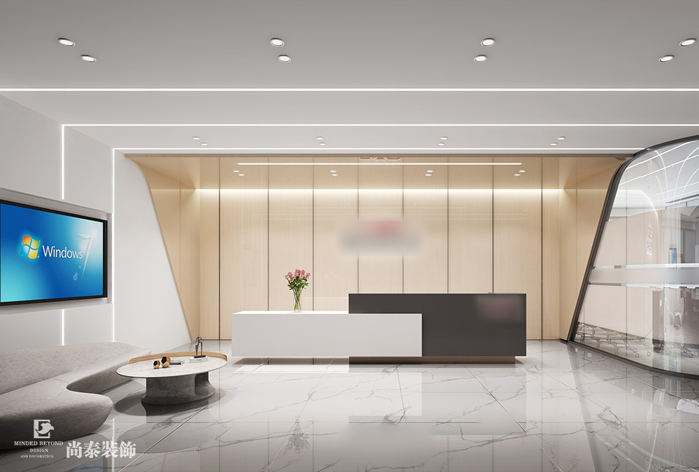 深圳南山智谷寫字樓科技公司辦公室裝修設(shè)計案例