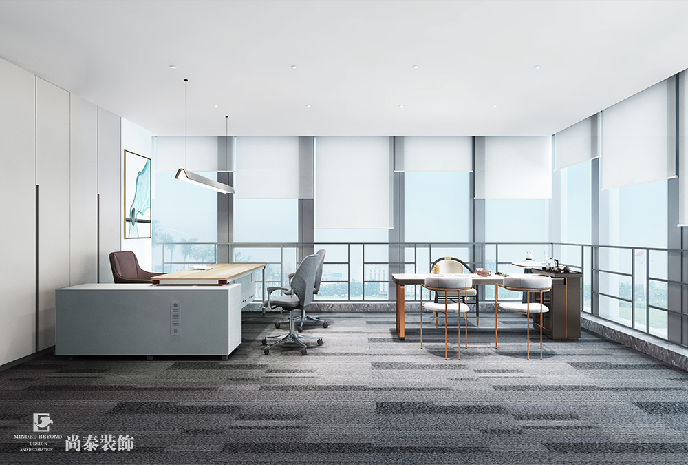 深圳南山智谷寫字樓科技公司辦公室裝修設(shè)計案例