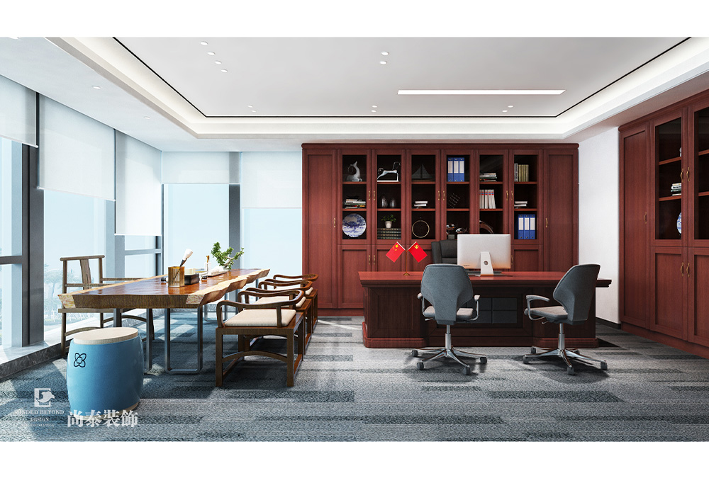 深圳南山智谷寫字樓科技公司辦公室裝修設(shè)計案例